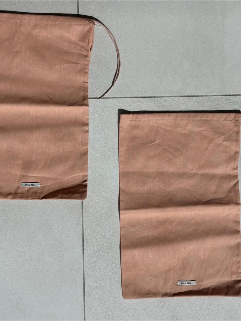 Miu Miu Pink Gift Set Shoe Box Dust Bags Ribbon Shopping Bag Authentic Designer - Picture 6 of 16